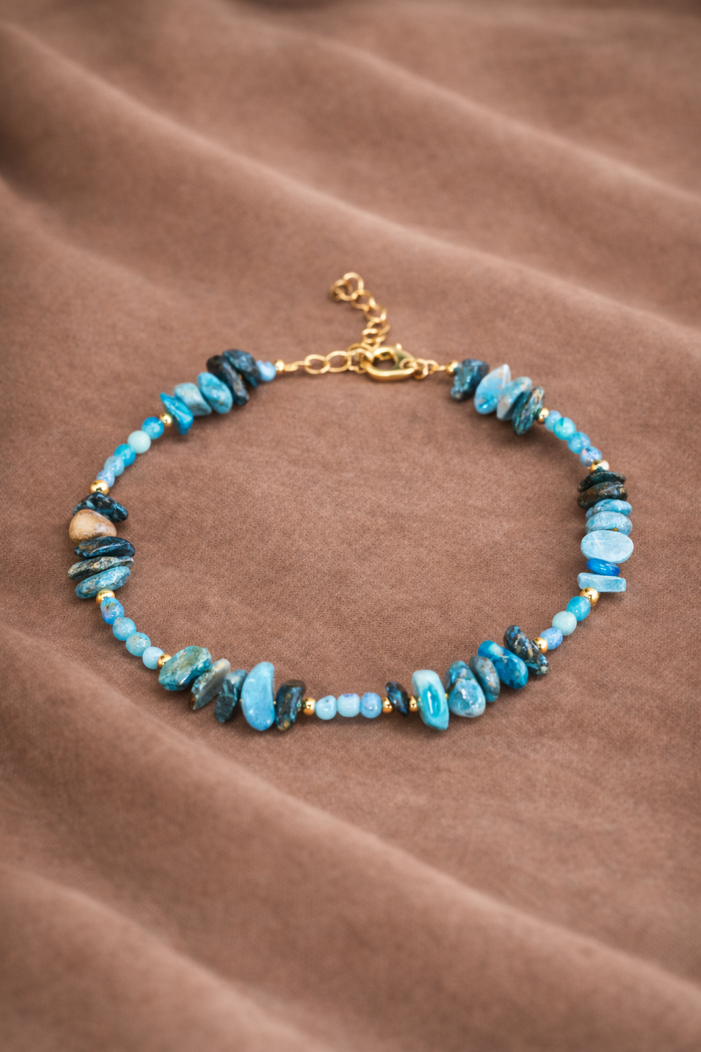 Bracelet "Onde Azur" – Fluidité &  Apaisement