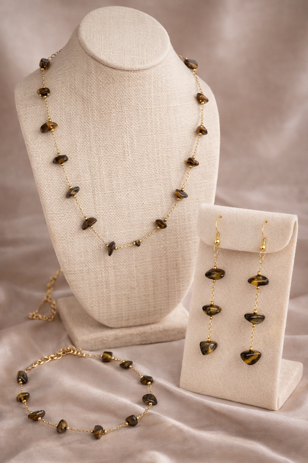 Parure "Souffle Doré" - Inspiration & Énergie