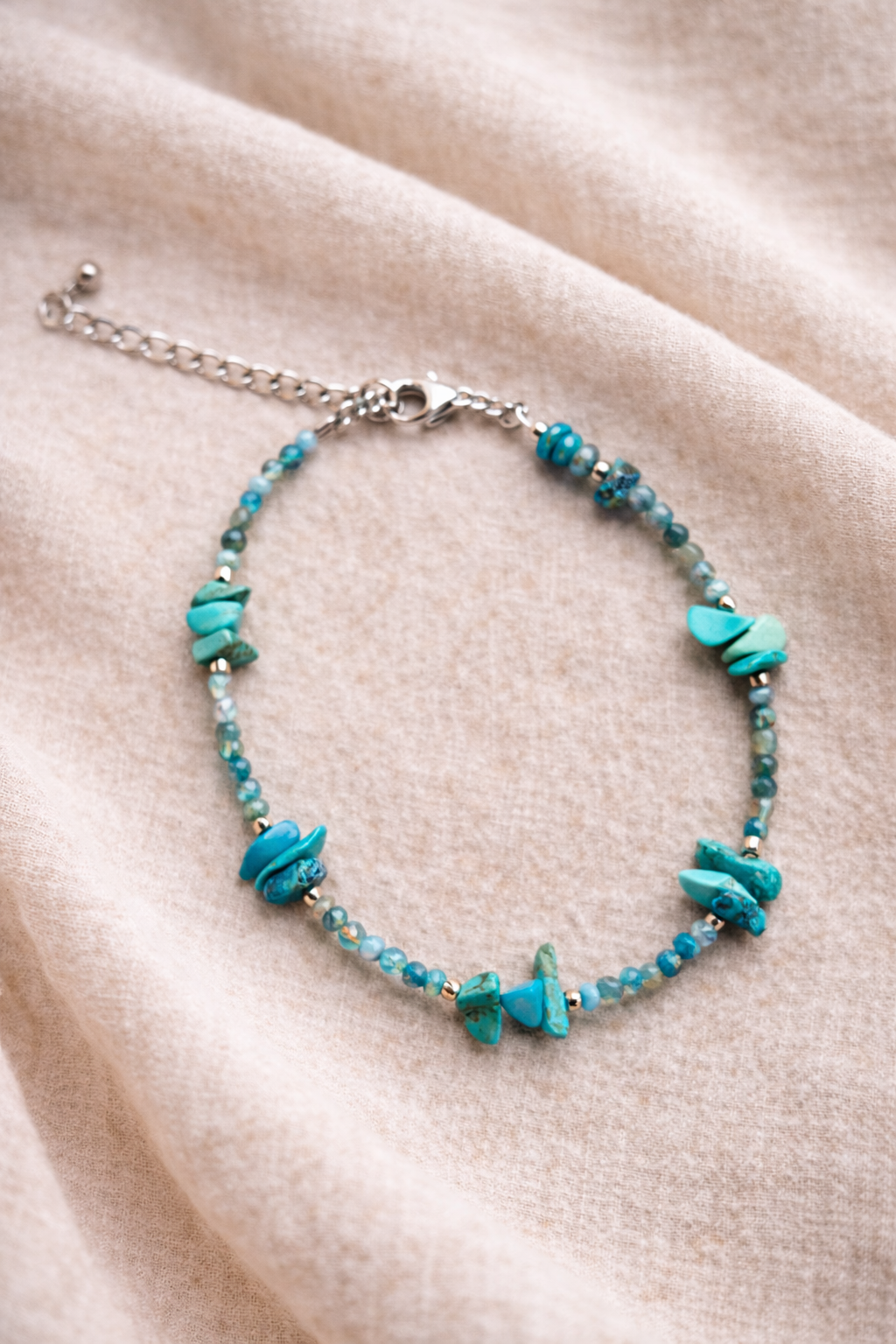 Bracelet “Océan Sacré” – Paix Intérieure & Fluidité