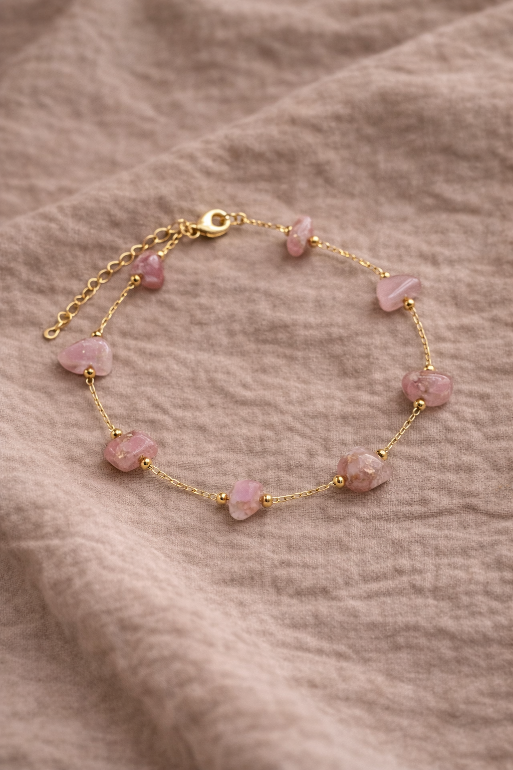 Bracelet “Caresse Rosée” – Amour & Douceur Intérieure